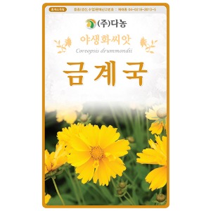 금계국씨앗 - 200립(약3ml)/야생화꽃씨앗