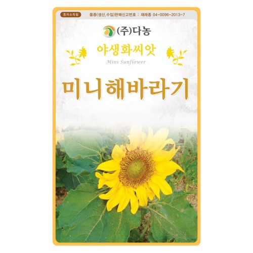 해바라기/미니 꽃씨앗 - 1kg야생화꽃씨앗