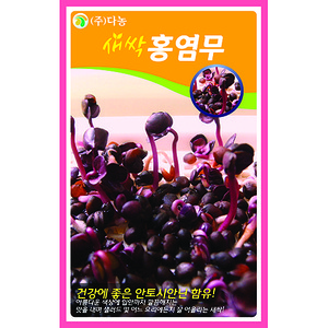 새싹홍염무 씨앗 1kg/새싹채소씨앗